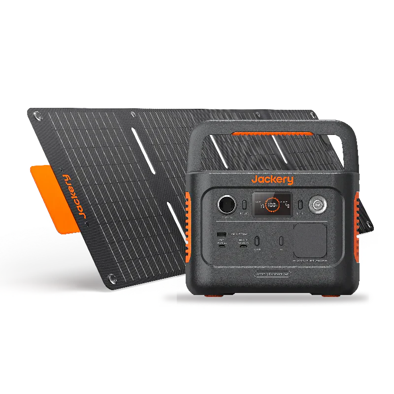 Jackery szett – Explorer 240 V2 + SolarSaga 40W Mini